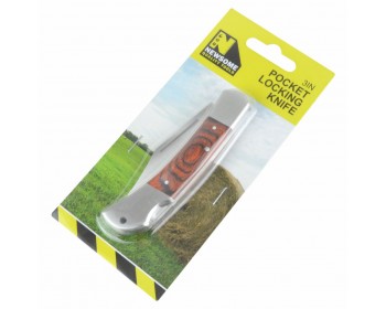 Carded Heavy Duty Pocket Locking Knife